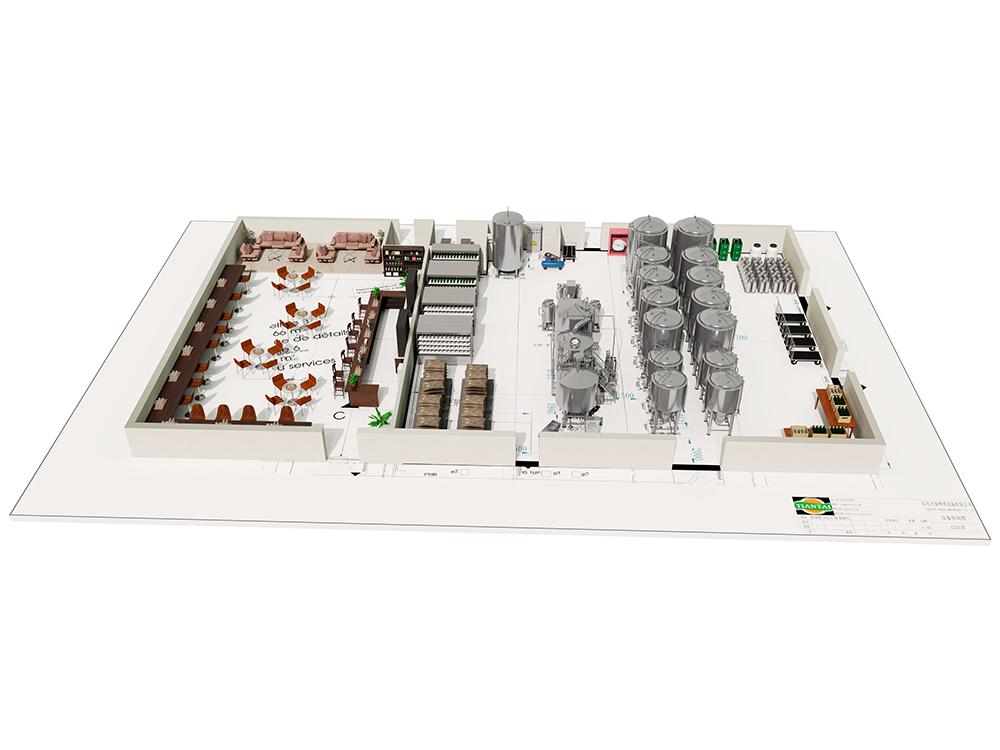 Craft brewery scene - Tian Tai