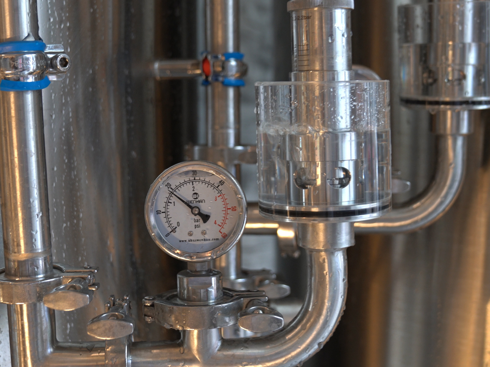 Pressure Test for Brewery Equipment-tiantai